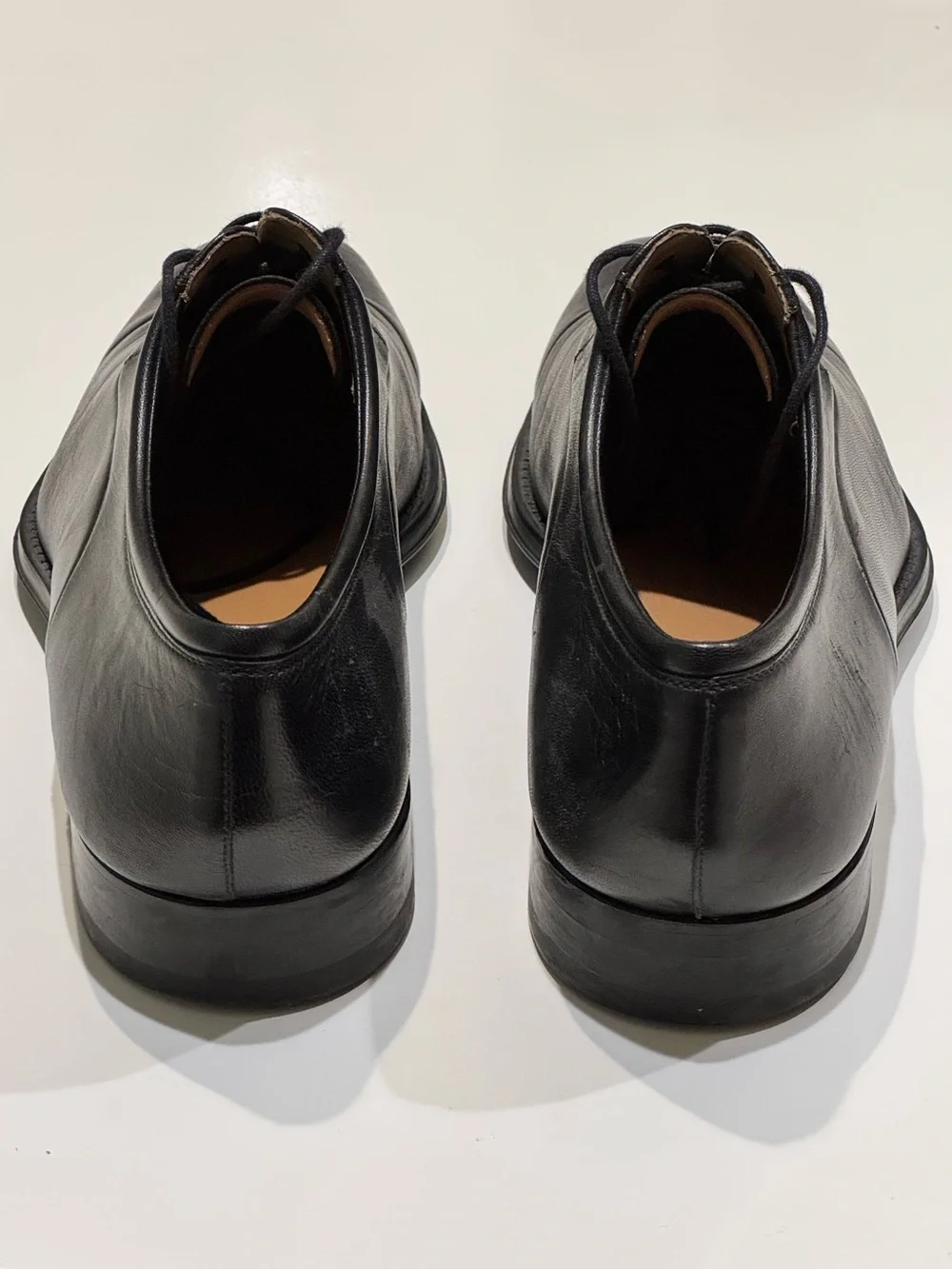 Men's Magnanni Black Leather Dress Shoe